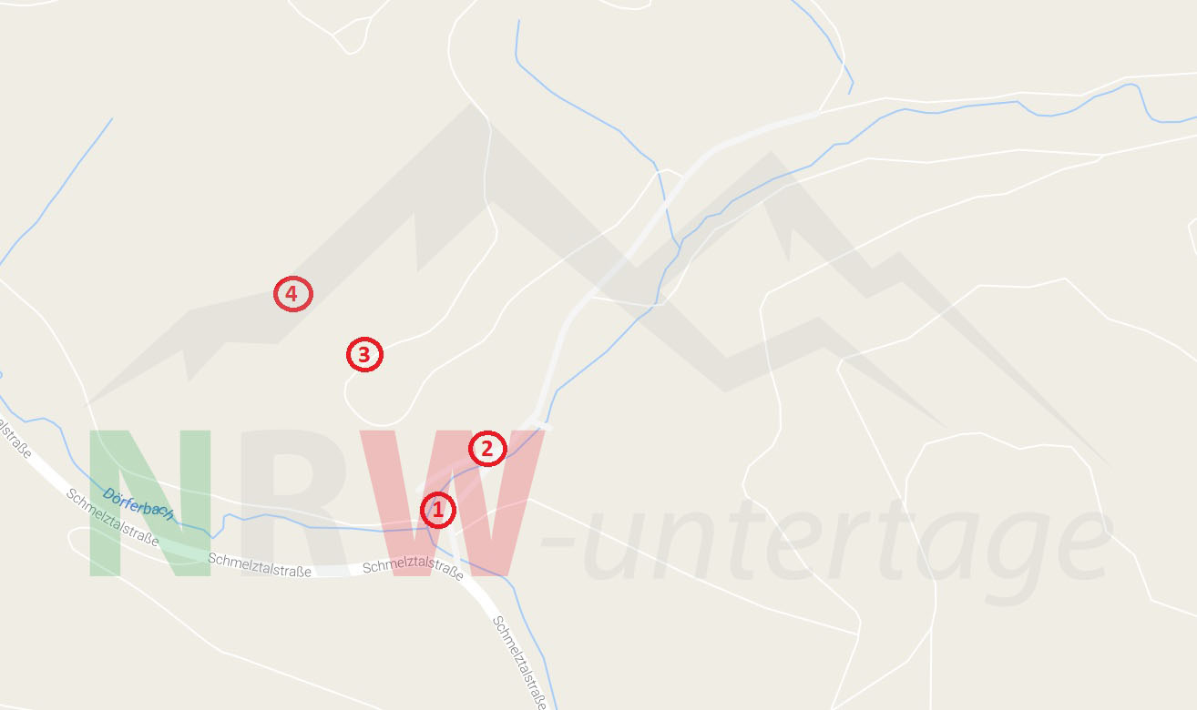 Karte Grube Hatzfeld wz | nrw-untertage.de